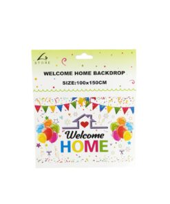 Welcome Home Banner Backdrop 100x150cm