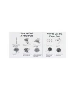 Blue Paper Lantern Set 19pc