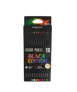 Black Edition Color Pencils 12 colors