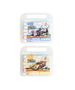 Speed Racer Brush Tip Acrylic Markers 13.6cm 12 colors Assorted