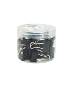 Black Binder Clip 40pc 1.9cm