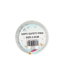 Safety Pins 180pc 2.8cm