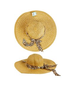 Bowknot Adult Women's Summer Hat Assorted 46cm