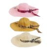 Bowknot Adult Women's Summer Hat Assorted 46cm