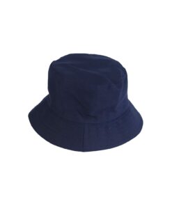 Single Color Adult Reversible Summer Bucket Hat Assorted 28cm