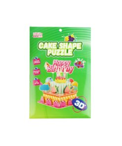 Cake Shape 3D Visual Puzzle Assorted