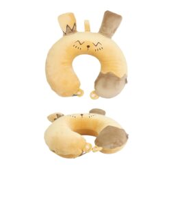 Animal Ear Travel Pillow 3 Colors Assorted