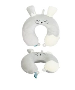 Animal Ear Travel Pillow 3 Colors Assorted