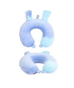 Animal Ear Travel Pillow 3 Colors Assorted