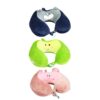 Smiling Face Travel Pillow 3 Colors Assorted