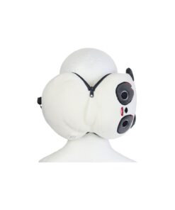 Panda Ear Cups Travel Pillow with Eye Mask