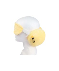 Duck Ear Cups Travel Pillow with Eye Mask