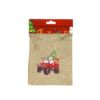 Christmas Gunny Gift Bags 15x20cm 2pc