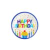 Birthday Boy Paper Plate 9inch 12pcs