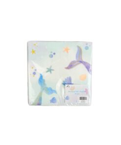 Large Mermaid Tail Napkin 20pcs
