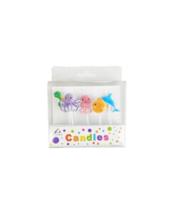 Under The Sea Birthday Pick Candles 5pc
