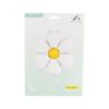 Large White Daisy Foil Balloon 87x87cm 1pc