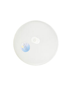 White Metal Food Dust Cover 35x35x13cm