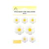 White Daisy Foil Balloon 7pc
