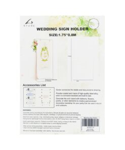 Wedding Sign Holder 80x175cm