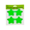 Green Party Star Glasses 15x7cm 2pc