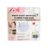 White Giant Artificial Flower Fixed Base