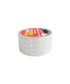 Silver PVC Reflective Tape Roll 5cmx5m