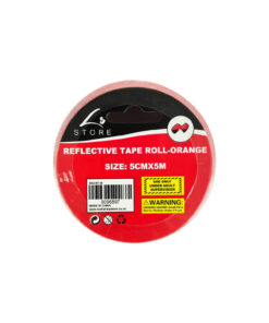 Orange PVC Reflective Tape Roll 5cmx5m