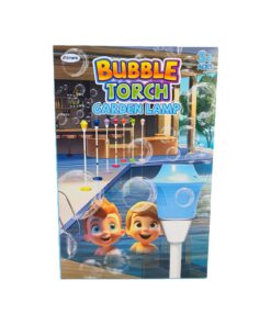 Blue Street Lamp Bubble Machine