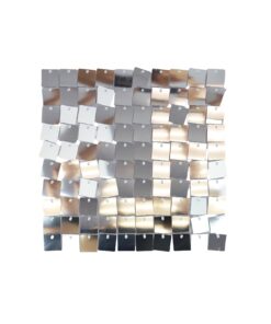Silver Shimmer Wall Panels 6pc