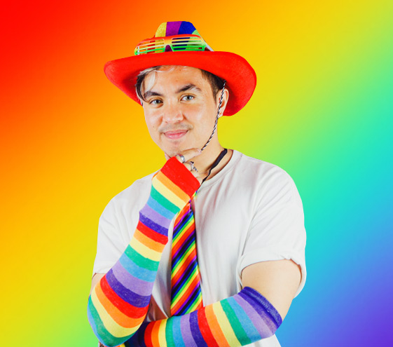 pride rainbow party theme