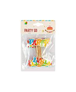 Happy Birthday Party Picks 24pc