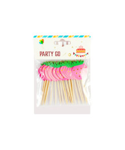 Alternative view of Strawberry Party Picks 24pc