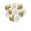 White Eid Latex Balloons 12in 20pc