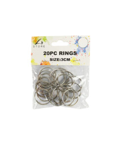 Rings 3cm 20pc