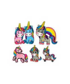Unicorn DIY Cloth Patch 5pc