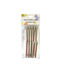 Duckbill Clip 7mmx7.5cm 10pc