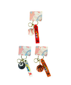 Ball Keychain 3.5cm Assorted
