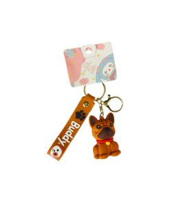 Dog Keychain 5cm Assorted