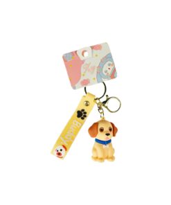 Dog Keychain 5cm Assorted