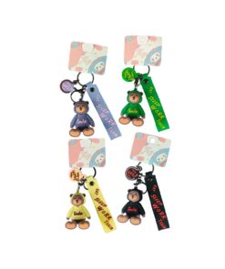 Bear Keychain 5cm Assorted