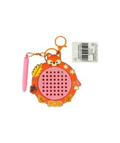 Magnetic Drawing Board Keychain 8cm Assorted