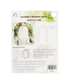 Assembly Wedding Arch 240x140cm