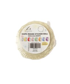 Dot Sticker Roll 2.5x2.5cm 500pc