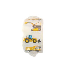 Construction Sticker Roll 2.5x2.5cm 500pc