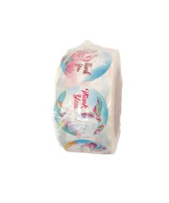 Mermaid Sticker Roll 2.5x2.5cm 500pc