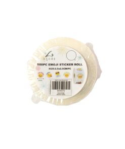 Emoji Sticker Roll 2.5x2.5cm 500pc