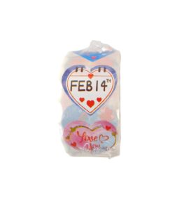 Heart Love Sticker Roll 2.5x2.5cm 500pc