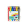 Glitter Color Washable Crayon 6pc