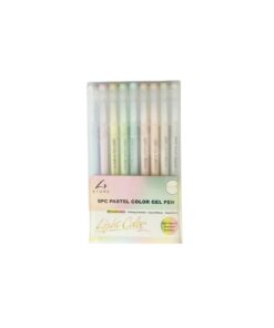 Pastel Color Gel Pen 9pc